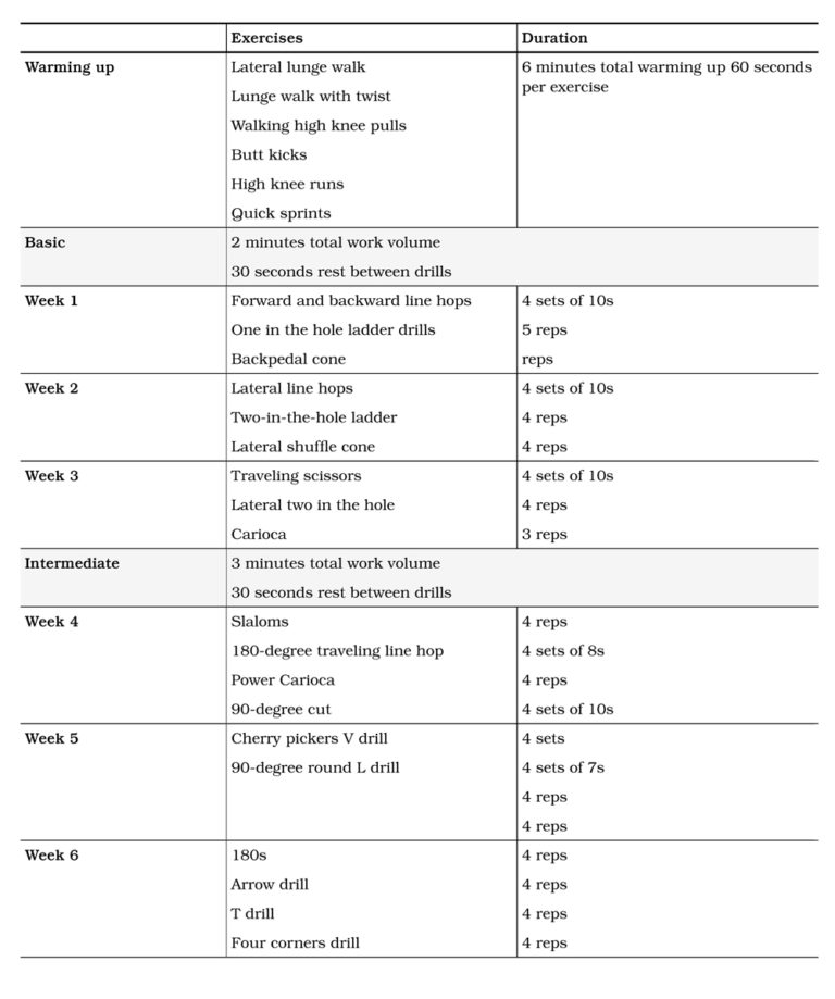 Effects of Agility Training on Body Control, Change of Direction Speed ...